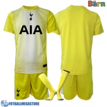 Fotballdrakt Barn Tottenham Hotspur Keeper Tredjedraktsett 2025-26 Kortermet (+ Korte bukser)